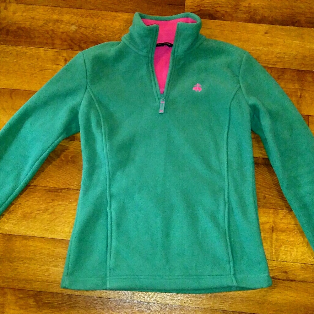Women's "346" Brooks Brothers Fitted 1/4 Pullover